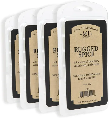 Vista 28 de Manly Indulgence 5 O'Clock Shadow Ceras Perfumadas Derretibles, Cubos Calentadores de Cera Derretible, Cubos de Cera Perfumada para Calentador
