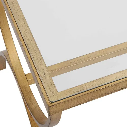 Vista 5 de Uttermost Crescent - Mesa de café de 18 pulgadas de alto y 48 pulgadas de ancho
