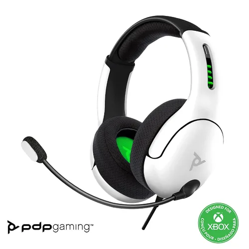 Vista 5 de PDP Gaming LVL50 Wired Power Stereo Xbox Headset with Mic - Xbox Series X, S, Xbox One, Xbox Accessory, Windows Sonic, Comfortable Memory Foam