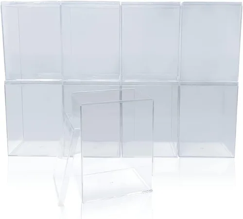 Vista 11 de EcoTEK Protectors Vitrina para figuras de 4" suave cristal transparente