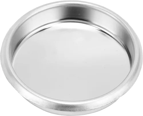 Vista 8 de Cesta de retrolavado de 2.126 in, inserto de acero inoxidable con filtro ciego de metal, accesorios para máquina de café, cesta de filtro ciega