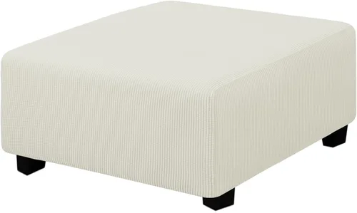 Vista 61 de Easy-Going Funda Elástica para Otomana Taburete de Almacenamiento Plegable Protector de Muebles Funda Rectangular Suave con Parte Inferior Elástica