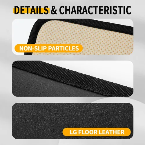 Vista 6 de Livtribe - Alfombra de calefacción eléctrica AC 110V para pies, almohadilla de calefacción de cristal de carbono, calentadores de pies eléctricos
