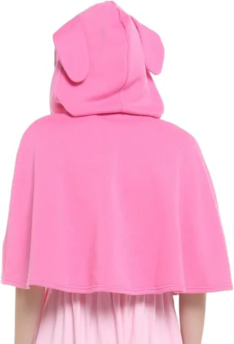 Vista 3 de SANRIO My Melody Kuromi - Poncho con capucha para cosplay