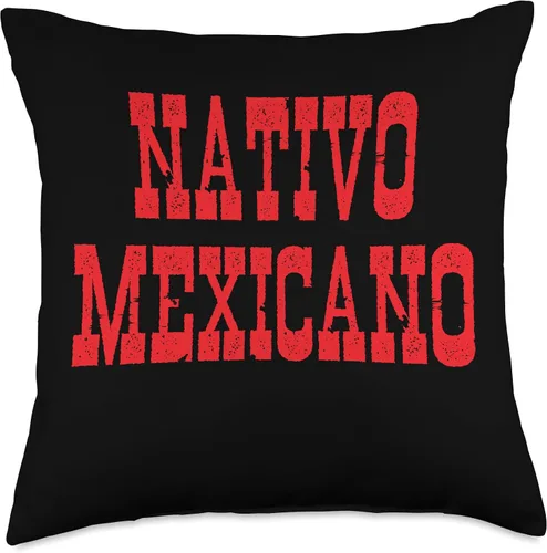 Vista 4 de Mexican Born United States Mexico Citizen Spanish Almohada mexicana nativa nativa mexicana mexicana nativa mexicana, 16 x 16 pulgadas, multicolor