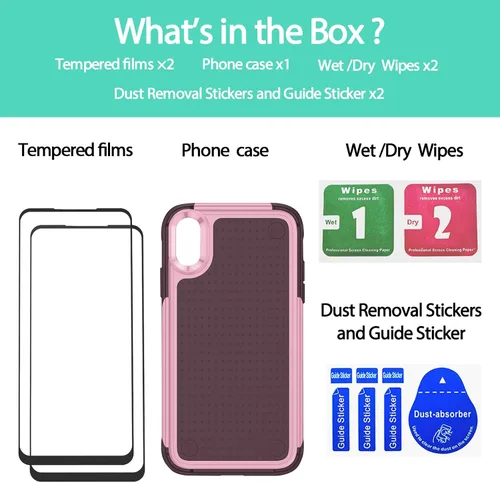 Vista 221 de Jeylly Funda para iPhone SE/Funda para iPhone 5S, Exterior de Plástico Duro que Absorbe Golpes + Interior de Silicona de Goma Defensor contra
