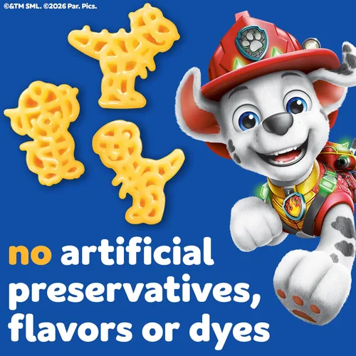 Vista 7 de Kraft - Tazas de macarrones y queso fáciles de microondas con formas de pasta Nickelodeon Paw Patrol (paquete de 4 unidades, tazas de 1.9 onzas)
