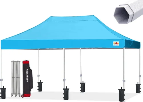 Vista 39 de ABCCANOPY Commercial Pop Up Canopy Tent 10x10 Premium-Series, Black