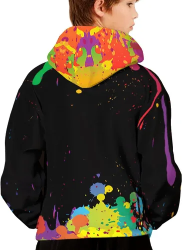 Vista 2 de Bxjirdcip Sudaderas con capucha unisex de anime con estampado 3D para hombre, sudaderas con capucha para cosplay