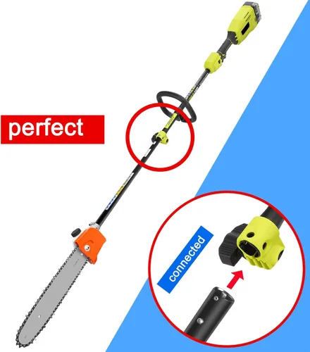 Vista 5 de Kerlista Accesorio de sierra de poste de repuesto compatible con Weed Eater Snapper dewalt Craftsman Ryobi John Deere Worx Troy-Bilt y Homelite