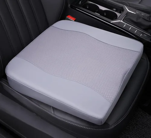 Vista 17 de Lofty Aim Cojín de asiento de automóvil, cómodos cojines de espuma viscoelástica para conducir, alivio del dolor de ciática y espalda baja, almohada