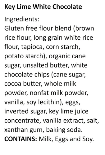 Vista 2 de WOW Baking Company - Galletas sin gluten, chocolate blanco lima, 8 onzas (paquete de 6)