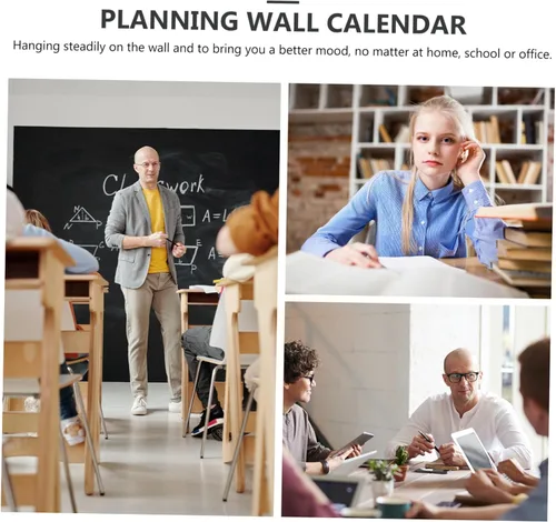 Vista 5 de Toddmomy Calendario de pared anual 2023, calendario de pared 2023, calendario anual de papel, calendario académico de pared, calendario diario