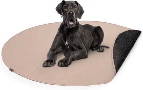 Vista 9 de Paw Inspired Almohadillas Redondas Lavables para Orina de Perros (Paquete de 2), Almohadillas Reutilizables para Cachorros, Almohadillas