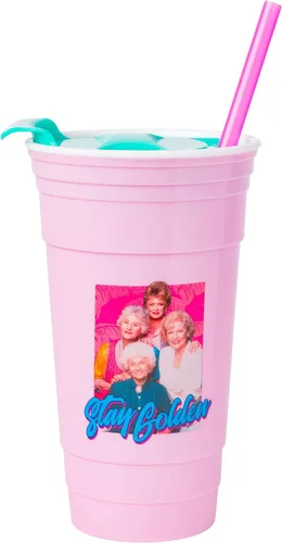 Vista 11 de Silver Buffalo Disney Encanto Family is Everything - Vaso de plástico de 32 onzas con tapa y popote
