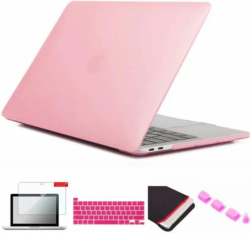 Vista 61 de Se7enline Compatible con MacBook Pro Touch Bar Case 2016/2017/2018/2019, funda rígida mate para Mac Pro de 13 pulgadas, A1706/A1989/A2159, funda