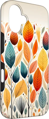 Vista 3 de Autumn Leaves Fall Modern Boho Case for iPhone 16