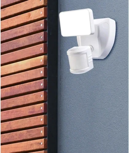Vista 3 de Heath/Zenith HZ-Connect - Luz de seguridad LED de movimiento conectada Wi-Fi para exteriores