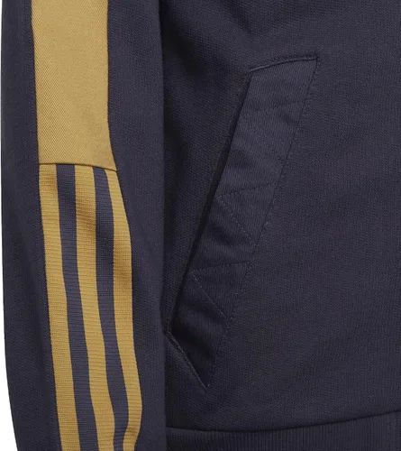 Vista 5 de adidas Chaqueta Tiro para niño, Legacy Burgundy App Sky Rush White