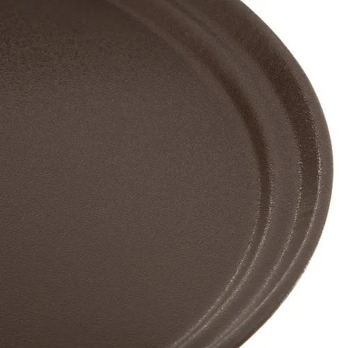 Vista 5 de Carlisle FoodService Products 2700GR2076 Griptite 2 - Bandeja ovalada para servir, 27 x 22 pulgadas, marrón (paquete de 6)