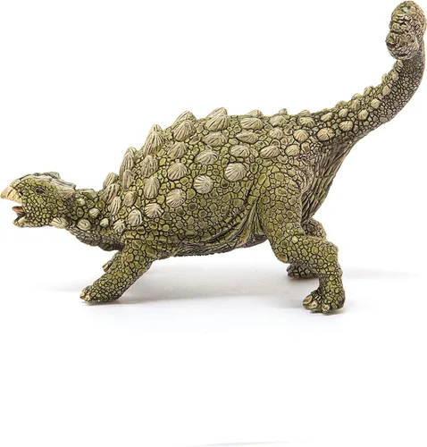 Vista 7 de Schleich Dinosaurs - Ankylosaurus Toy Figurine - Kids Ages 4+ 15023