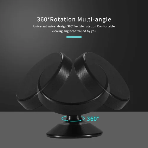 Vista 4 de Strong - Soporte de teléfono para automóvil, compatible con iPhone, tableta, para automóvil, magnético, rotación de 360 grados