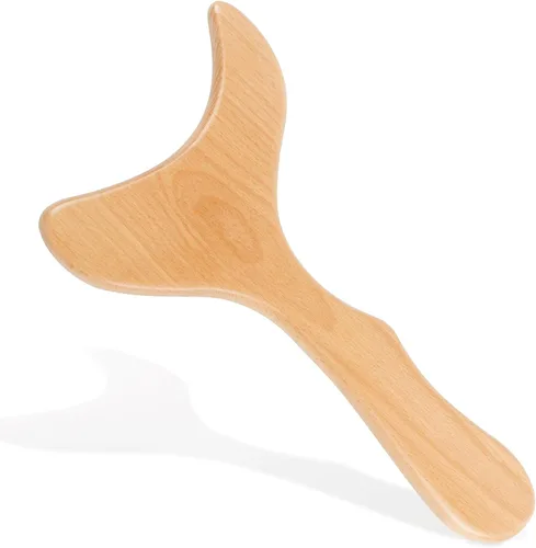 Vista 8 de KintKita Herramientas de masaje de terapia de madera 3 en 1, masajeador de drenaje linfático de madera, kit de maderoterapia, masajeador profesional
