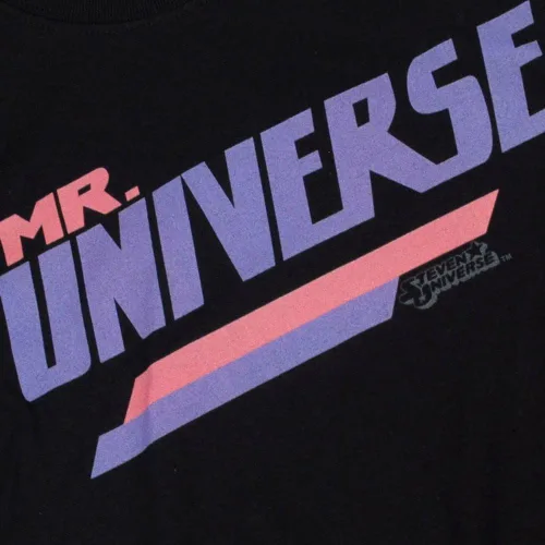Vista 5 de Steven Universe Mr. Universe Cartoon Network Camiseta y calcomanías de manga larga (XXL), Negro