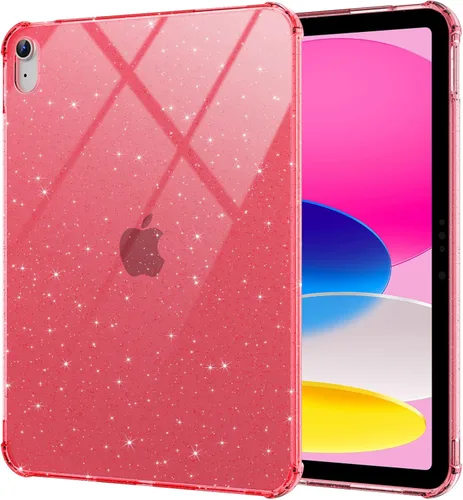 Vista 18 de BLOSOMEET Funda transparente para iPad de 9ª/8ª/7ª generación 2021/2020/2019 de 10.2 pulgadas con protector de pantalla de vidrio templado y soporte