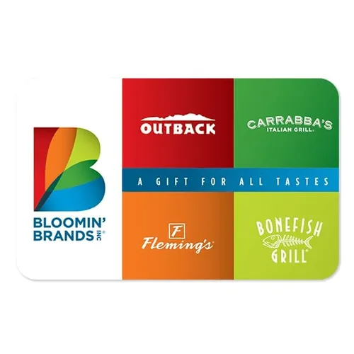 Vista 4 de Bloomin' Brands Tarjeta de regalo electrónica