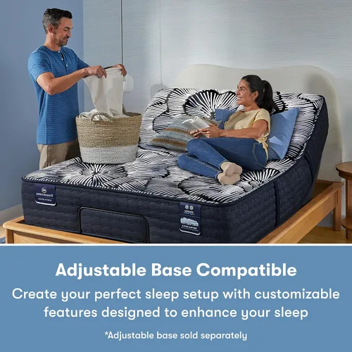 Vista 9 de Serta Perfect Sleeper X Knox - Colchón híbrido acolchado firme de 13.5 pulgadas, tamaño Twin XL, 5 zonas de soporte y tecnología de enfriamiento