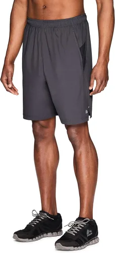 Vista 4 de RBX Active - Pantalones cortos de baloncesto para hombre, 9 pulgadas, elásticos, con bolsillos