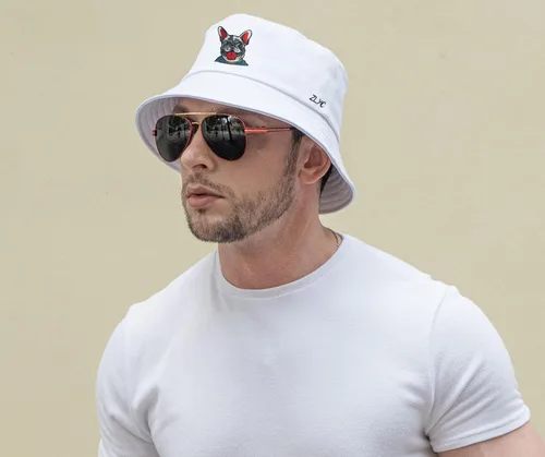 Vista 157 de ZLYC Gorra de pescador bordada de moda unisex para hombres y mujeres