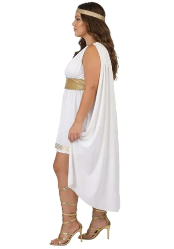 Vista 3 de Disfraz de Diosa Belleza Suave Talla Plus para Mujer Multicolor