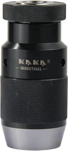Vista 7 de KAKA INDUSTRIAL Portabrocas sin llave resistente, Jacobs Taper Stock (HPJ0213 (1/32"-1/2"-JT6))
