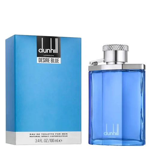 Vista 2 de Dunhill Desire Blue Eau de Toilette Colonia Spray para hombre, 3.4 onzas líquidas