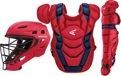 Vista 9 de Easton Elite X Baseball Catcher's Equipment Box Set NOCSAE Approved Youth/Intermediate/Adult Multiple