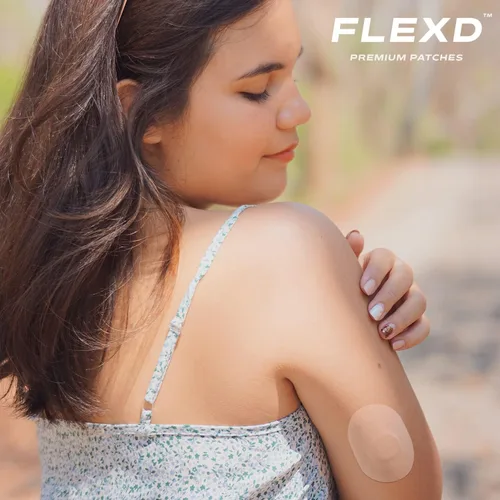 Vista 6 de Flexd - Cubiertas de sensor impermeables Freestyle para Libre 2 y 3 - (30 piezas) - Cubiertas de sensor Libre 3 - Parches Adhesivos CGM - Sin