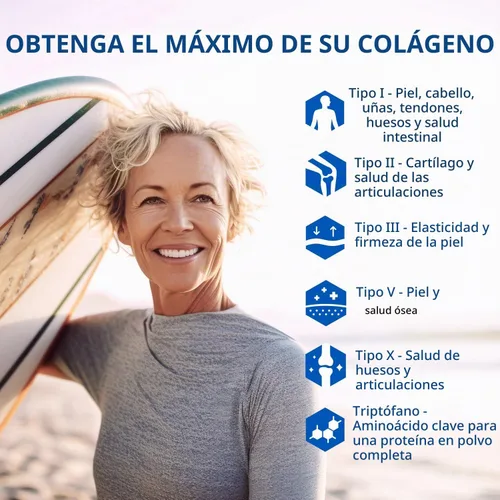 Vista 4 de BioTrust Polvo de péptidos de colágeno múltiple + aceite Keto C8 MCT, sin