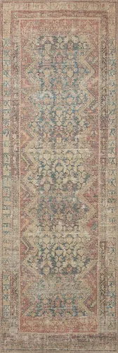 Vista 34 de Loloi Angela Rose Aubrey Collection AUB-02 - Alfombra decorativa de 2 pies 3 pulgadas x 3 pies 9 pulgadas, altura de pelo 0,19 pulgadas, diseño