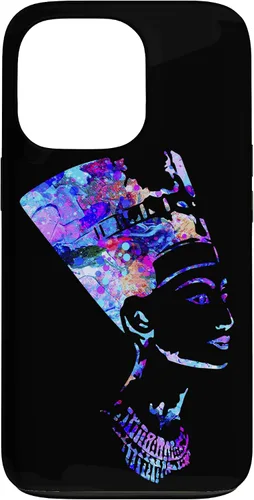 Vista 10 de Funda para iPhone 16 con diseño de reina egipcia Nefertiti