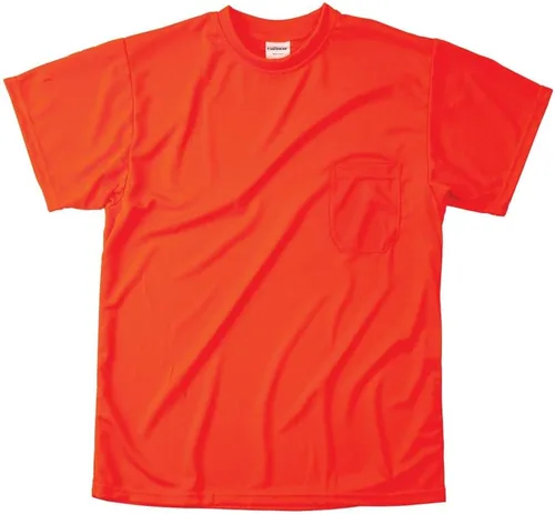 Vista 3 de J. J. Keller SAFEGEAR Camiseta de alta visibilidad con bolsillo, no certificada