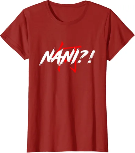 Vista 71 de Nani Meme Anime Japanese Camiseta, Negro, S