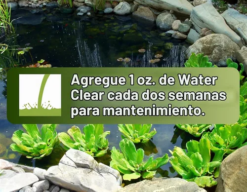 Vista 3 de KoiWorx Water Clear – Clarifica estanques decorativos y ornamentales, seguro para Koi – 1 cuarto de galón