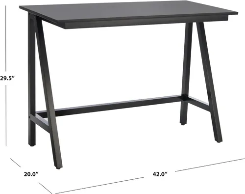 Vista 3 de Safavieh Home Collection Redding Negro Escritorio DSK5000B