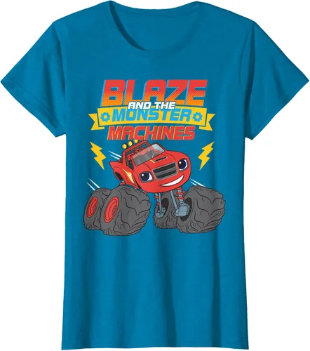 Vista 55 de Blaze & The Monster Machines Cute Blaze - Camiseta Negro