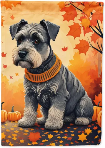 Vista 57 de Caroline's Treasures DAC1001GF Affenpinscher - Bandera decorativa para jardín de otoño, decoración para patio exterior, patio, parterres