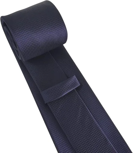 Vista 4 de Corbatas para hombres y hombres, corbatas de seda, corbatín de bolsillo, cuadrados, clips de barra, pasador de solapa, corbata de corbatas