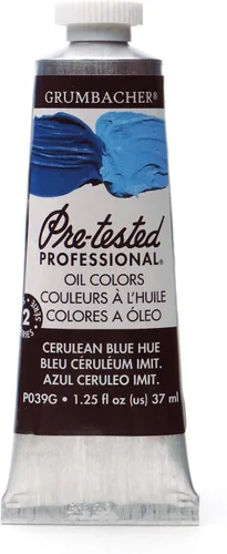 Vista 13 de Grumbacher Pintura al óleo pre-probada, 1.3 fl oz/1.25 onzas, azul ártico (P313G)
