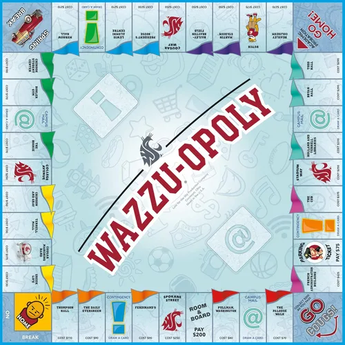 Vista 2 de Late for the Sky Universidad Estatal de Washington - Wazzuopoly